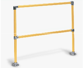 4' Starter Safety Railing 2 Rail System