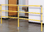 Handrail Safety Railing - 3 Rail System