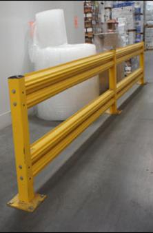 Warehouse Safety Guard Rail